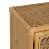 Side table Natural Rattan 46 x 35 x 60 cm