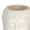 Planter Cream Terracotta Buddha Oriental 14 x 14 x 15,5 cm