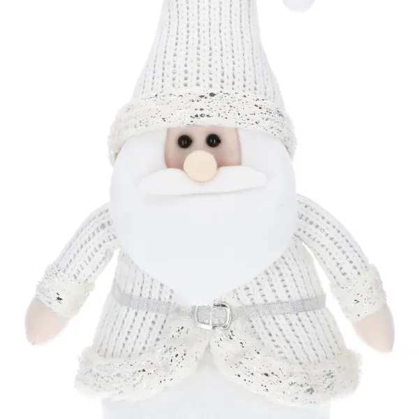 Santa Claus 62-90cm Christmas decoration, Christmas dwarf, gnome on telescopic legs