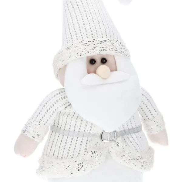 Santa Claus 62-90cm Christmas decoration, Christmas dwarf, gnome on telescopic legs