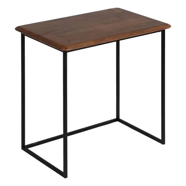 Mazs galdiņš LAGOM Melns Dabisks Dzelzs Kaučuka koks 60 x 40 x 60 cm 50 x 35 x 53 cm 2 Daudzums (2 gb.)