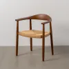 ēdamistabas krēsls Brūns Dabisks 42,7 x 54,8 x 77,5 cm