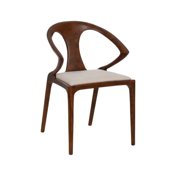 Ruokatuoli Ruskea Beige 55 x 57 x 81,2 cm