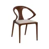 Ruokatuoli Ruskea Beige 55 x 57 x 81,2 cm