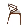 Ruokatuoli Ruskea Beige 55 x 57 x 81,2 cm