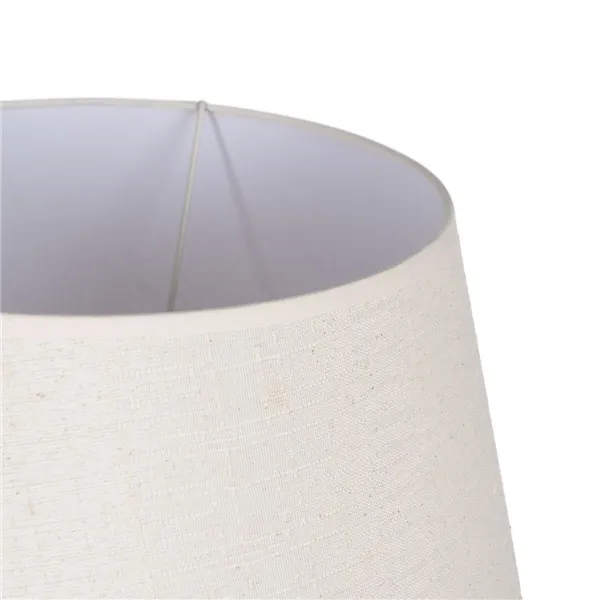 Desk lamp Cream Natural Linen Iron Natural Fibre 60 W 220-240 V 40 x 40 x 69,5 cm