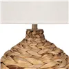 Desk lamp Cream Natural Linen Iron Natural Fibre 60 W 220-240 V 40 x 40 x 69,5 cm