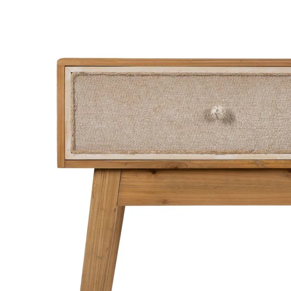 Indauja GEREL Natūralus Eglės mediena Medžio MDF Natūralus pluoštas 115 x 37 x 80 cm