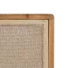 Indauja GEREL Natūralus Eglės mediena Medžio MDF Natūralus pluoštas 115 x 37 x 80 cm
