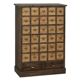 Kumode Bēšs Pelēks Egles koksne Koks MDF 80,5 x 35 x 115 cm