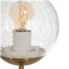 Desk lamp Golden Metal Crystal 60 W 220-240 V 15 x 15 x 41 cm