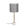 Desk lamp White Grey Golden Marble Iron 40 W 25 x 25 x 61 cm