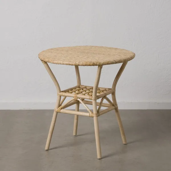 Обеденный стол Натуральный ротанг 75 x 75 x 76 cm