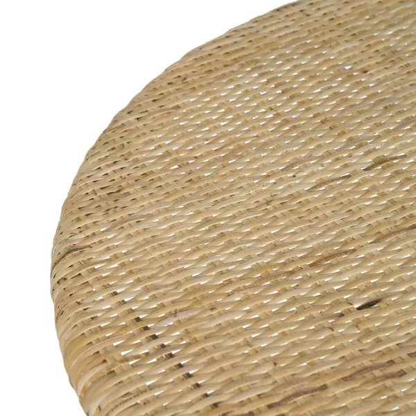 Dining Table Natural Rattan 75 x 75 x 76 cm