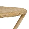 Dining Table Natural Rattan 75 x 75 x 76 cm