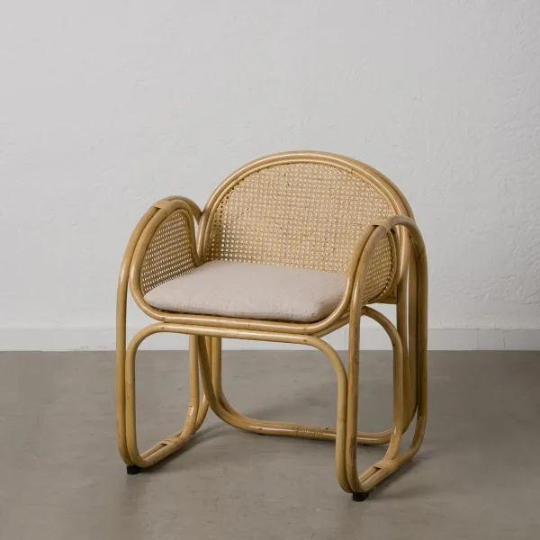 atzveltnes krēsls Dabisks Rotangpalma 63,5 x 58 x 77 cm