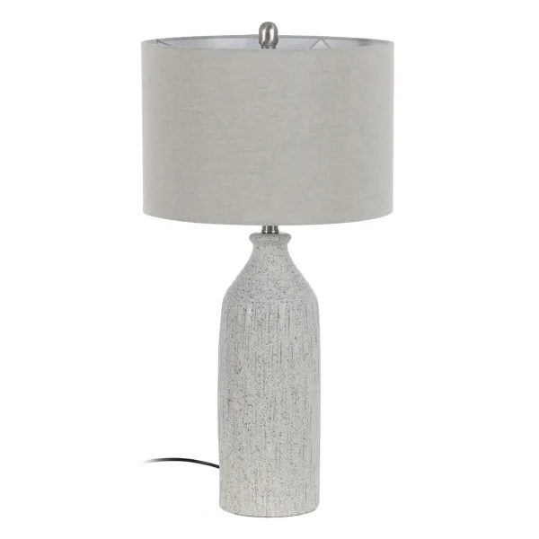 Pöytälamppu Harmaa Metalli Keraminen 60 W 220-240 V 38 x 38 x 73 cm