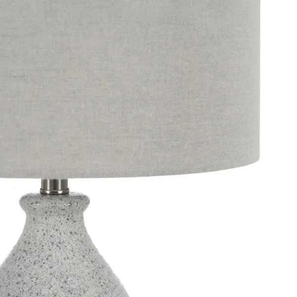 Pöytälamppu Harmaa Metalli Keraminen 60 W 220-240 V 38 x 38 x 73 cm