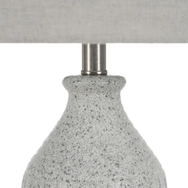 Pöytälamppu Harmaa Metalli Keraminen 60 W 220-240 V 38 x 38 x 73 cm