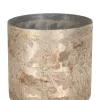 Candleholder White Crystal 10 x 10 x 9 cm