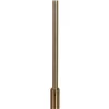 Floor Lamp White Golden Metal Feathers 60 W 220-240 V 68 x 40 x 175 cm