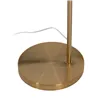 Floor Lamp White Golden Metal Feathers 60 W 220-240 V 68 x 40 x 175 cm