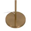 Floor Lamp White Golden Metal Fabric 60 W 220-240 V 40 x 40 x 146 cm