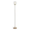 Floor Lamp Golden Metal Crystal 60 W 220-240 V 20 x 20 x 140 cm