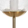 Floor Lamp Golden Metal Crystal 60 W 220-240 V 20 x 20 x 140 cm