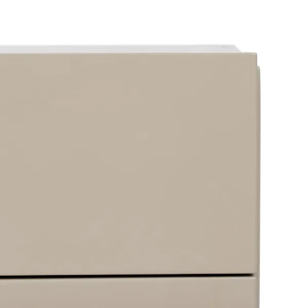 Ночной столик NECTO Оранжевый Бежевый Железо Деревянный MDF 40 x 31,2 x 66,2 cm
