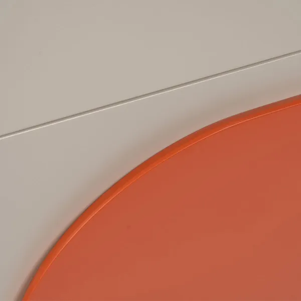Naktsskapītis NECTO Oranžs Pelēkbrūns Dzelzs Koks MDF 40 x 31,2 x 66,2 cm