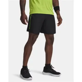 Vīriešu Sporta Šorti Under Armour Tech Woven Melns