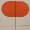 Indauja NECTO Oranžinė Rusva Geležis Medžio MDF 75 x 41,8 x 123 cm