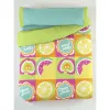 Duvet cover set Hosteline FRUITS FLOR Multicolour Single 3 Pieces