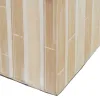 Kynttilänjalka Beige Bambu Puu MDF 10,5 x 10,5 x 10,5 cm