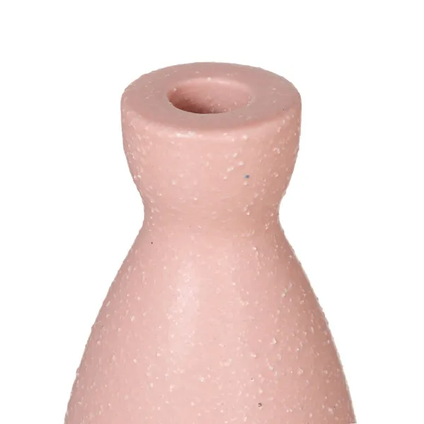 Kynttilänjalka Pinkki Keraminen 9,5 x 9,5 x 12 cm