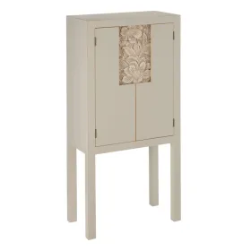Vaatekaappi ORIENTAL CHIC Ruskeanharmaa Puu MDF 60 x 30 x 130 cm