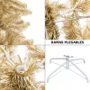 Naujametinė eglutė Auksas Metalinis Plastmasinis 120 X 120 X 240 CM