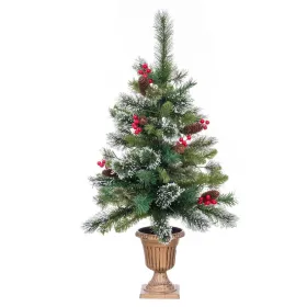 Christmas Tree Green Multicolour 80 x 45 x 18 cm (4 Units)