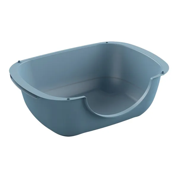 Cat Litter Box Rotho Bella Cat Blue Plastic 56 x 19 x 39 cm