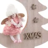 Decorative Figure Pink Natural 17,5 X 5 X 24,5 CM