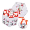 Eglītes rotājumi Daudzkrāsains Papīrs Polyfoam Ø 7,5 cm 21,5 X 25 X 16 CM (14 gb.)
