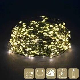 LED-valokranssi Lämmin valkoinen 5 m 9 m 15 X 8 X 9 CM
