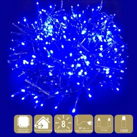 LED-valokranssi Sininen 25 X 20 X 18 CM