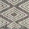 Ковер Белый Чёрный 200 x 300 x 1 cm