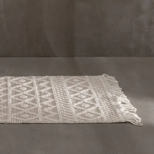 Paklājs Krēmkrāsa 80 x 150 x 1 cm