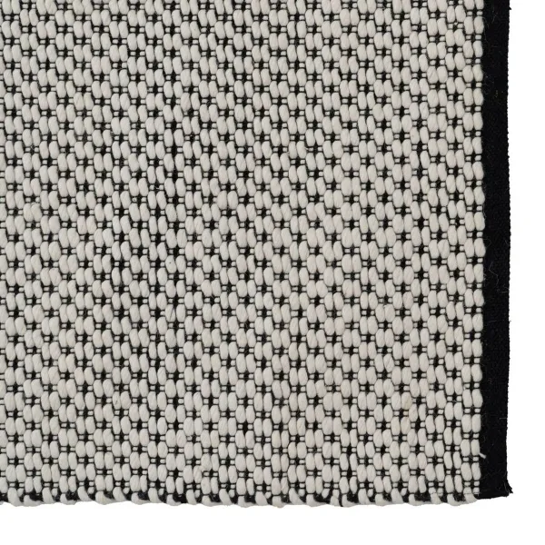 Vaip Valge Must 160 x 230 x 1 cm