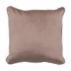 Cushion Flowers Beige Flowers 50 x 10 x 50 cm