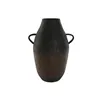 Vase Home ESPRIT Brown Black Metal Vintage 38 x 29 x 51 cm