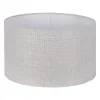 Lamp Shade Grey Polyester 50 x 50 x 30 cm